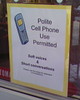 library signage